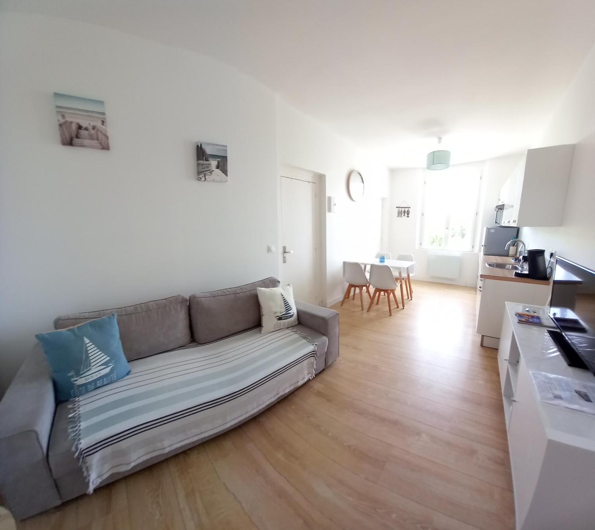T2 au centre de Saint-Palais-Sur-Mer Extérieur photo